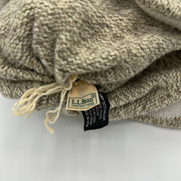 Vintage L.L. Bean Wool Husky Winter Snow Hat - Picture 4 of 6